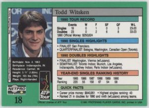 Rick Witsken NetPro Card
